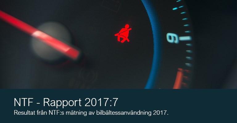 2017:7 Användning av bilbälte 2017